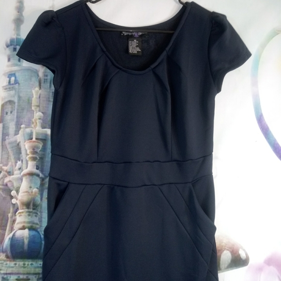 ❤️ - Appropriate behavior naby blue dress - Picture 3 of 5